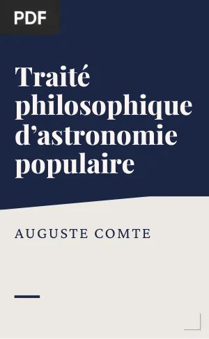 Traité philosophique d'astronomie populaire