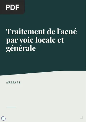Traitement de l'acné par voie locale et générale