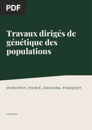 Travaux dirigés de génétique des populations