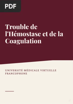 Trouble de l'Hémostase et de la Coagulation
