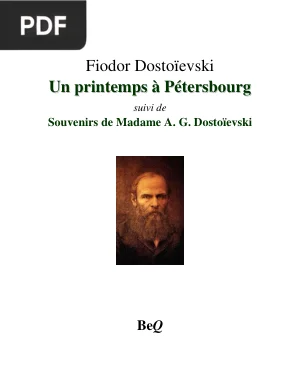 Un printemps à Pétersbourg