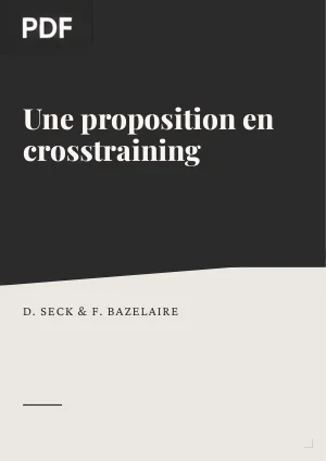 Une proposition en crosstraining