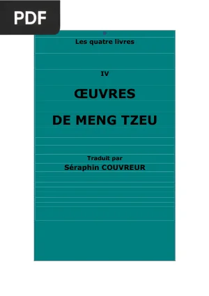 Œuvres de Mencius