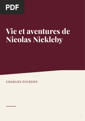 Vie et aventures de Nicolas Nickleby