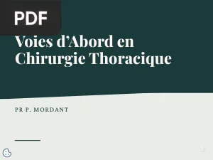 Voies d'Abord en Chirurgie Thoracique