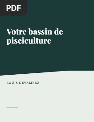 Votre bassin de pisciculture
