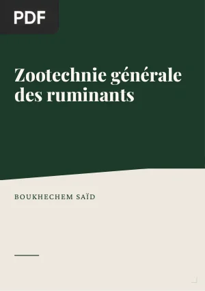 Zootechnie generale des ruminants